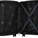 Wrangler ATG Trailway Expandable Hardside Luggage, Jet Black, 22" Carry-On