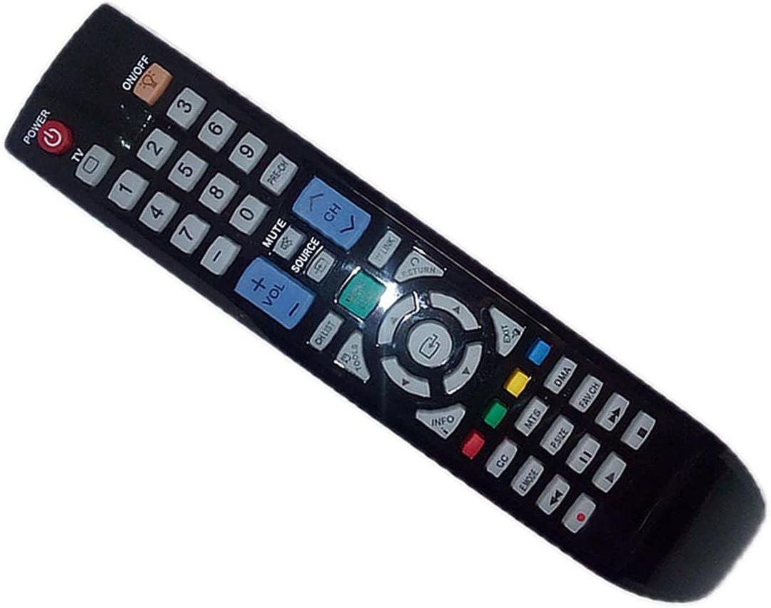 Replaced Remote Control Compatible for Samsung PN58B550T2F LN37B650 LN37B530P7F PL50A650T1RXZP LN46B530P7FXZC PN42B450B1DXZA TV