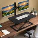 Adjustable Height Standing Desk Converter, Keyboard Riser for Stand Up Desk Riser, Computer Keyboard Stand for Desktop, Computer Workstations for Home Office