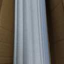 LazBlinds No Tools No Drill TDBU Cordless Roman Shades for Window, Thermal Insulated UV Blocking, 100% Blackout Fabric Blinds for Bedroom & Living Room, 39" W x 64" H, Blackout - White