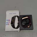 Fitness Tracker with 24/7 Heart Rate, Blood Oxygen Blood Pressure Sleep Monitor, Activity Trackers 5 ATM Waterproof,Step Calorie Counter Pedometer Health Smart Watch for Women Men Bordeaux