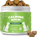 Calming Chews for Dogs - Natural Melatonin Pet Supplement Support Anxiety Relief Sleep Aid & Relaxation for Thunderstorms, Fireworks and Separation Vet Approved Soft Treats, Chicken Flavor 100 Chews
