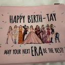 Music Lover Gifts for Women, Album Inspired Gift, Song Lovers Gift, Birthday Gifts for Mum Daughter Sister Friend BFF Girls, Singer's Merchandise, Travel Toiletry Makeup Organizer Zipper Pouch（New)