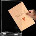 Youeon Square Acrylic Donation Box with Lock, 7 x 7 x 18 in Clear Suggestion Box with Slot and Lock, Ballot Tin with Sign Holder for Tip, Comment, Voting, Charity, Fundraising