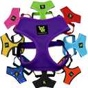 Classic Dog Harness Innovative Mesh No Pull No Choke Design Soft Double Padded Breathable Vest for Eco-Friendly Easy Control Walking Quick Release for Puppies Toy Breeds & Small Dogs (Small, Purple)