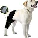 Dog Leg Braces for Back Leg- Dog ACL Brace for Torn and Back Hind Rear Legs ACL Tear, Dog Leg Brace for Hip Dysplasia, Dog Arthritis, Luxating Patella(Size L)