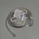 Red LED Lights, 16ft Rope Lights, Flexible and Connectable Strip Lighting, Waterproof for Indoor Outdoor Use, 360 Beam Angle, High Brightness for Home Christmas Thanksgiving Halloween