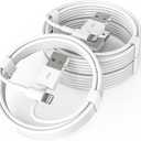 iPhone Charger [Apple MFi Certified] 3 Pack 3.3FT Lightning to USB Charging Cord Car iPhone Carplay Cable Compatible iPhone 14 13 12 11 Pro Max XR XS X 8 7 6 Plus SE iPad and More