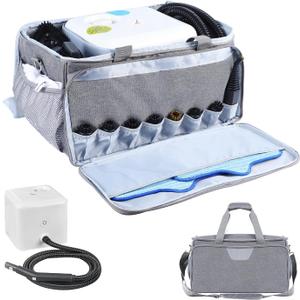 Steam Cleaner Storage Bag Compatible with Dupray Neat Steam Cleaner,Carrying Case with Pockets, Portable Steam Cleaner Organizer Bag with Large Space(Case Only) (Gray)