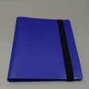 Card Binder, Upgraded 4 Pockets Trading Card Collection Binder for Cards, 160 Pockets Mini Card Book Holder Album - Dark Blue, 2.7 x 3.8 inches