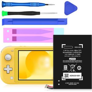 HDH-003 Battery, Replacement Battery for Nintendo Switch [Upgrade] Ultra High Capacity Li-ion Replacement Battery Compatible with Nintendo Switch Lite,HDH-003 HDH-001 Lite