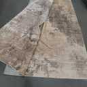 9x12 Area Rug Living Room Rugs - Washable Neutral Modern Abstract Soft Thin Large Rug Indoor Floor No Slip Rug Carpet for Bedroom Under Dining Table Home Office Decor - Blue Grey