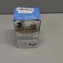 Ansible 24 Pcs Chair Leg Floor Protectors Square, Silicone Felt Furniture Leg Pads Caps Covers for Hardwood Floors (Fit:1-1/16" to 1-5/8") (Clear)