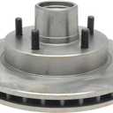 ACDelco Silver 18A87A (19287184) Non-Coated Front Disc Brake Rotor and Hub Assembly