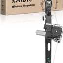 Rear Passenger Side Power Window Regulator (5-Pin) Motor fit for BMW 3 Series E90 E91 323i 325i 328i 330i 335i 325xi 328xi 330xi 335xi 335d M3 2006 2007 2008 2009 2010 2011, Sedan Wagon, Right 748-469