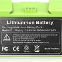 5000mAh Replacement for iRobot Roomba i7 Battery ABL-D1 14.4V Li-ion Battery Compatible with i8 i8+ i7 i7+ i4 i4+ i3 i3+ e5 e6 j7 j7+ j6+ j5 j5+ i7158 7150 7550 e5150 e6198 Series Vaccum Cleaner
