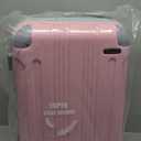 Rockland London Hardside Expandable Luggage with Spinner Wheels, Multicolor, 
Checked 28 Inch