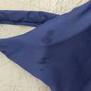 Verdusa Women's Twist Front Bikini Set High Cut Thong Tied Back Two Piece Swimsuit M