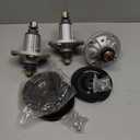3 Pack GY21098 Spindle Assembly with GX22616 Spindle Pulley Replaces AUC15811 GY20454 GY20867 GY20962 for John Deere D140 D155 D160 E140 E150 E160 E170 LA145 LA155 S140 S160 S170 Tractors