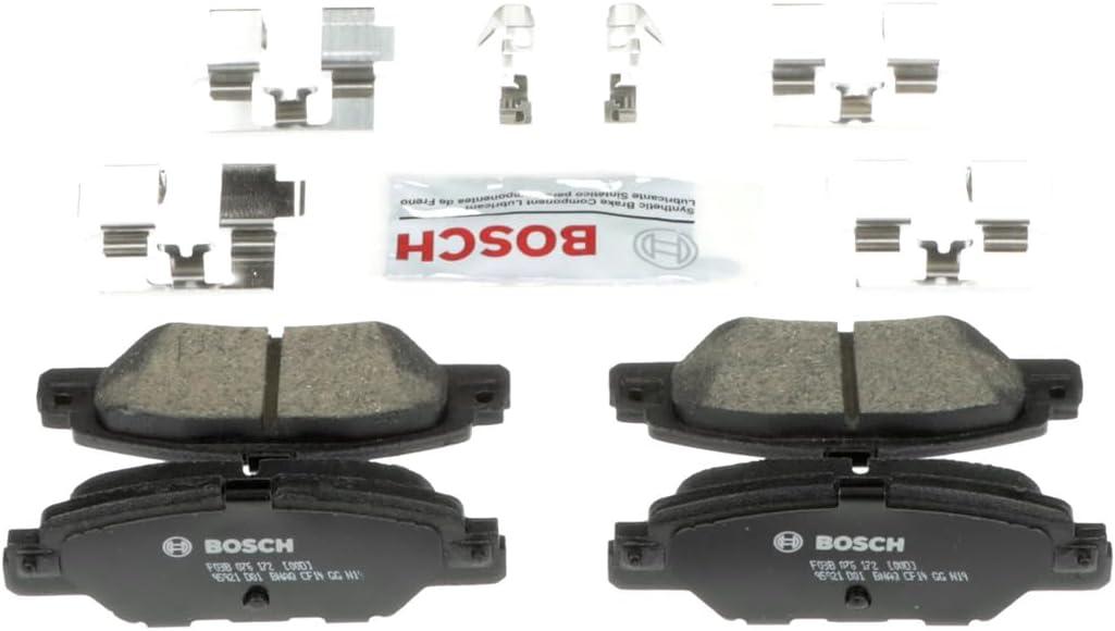 BOSCH BC1846 QuietCast Premium Ceramic Disc Brake Pad Set - Compatible with Select Mazda CX-5; REAR