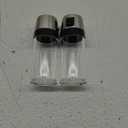 OXO Salt and Pepper Shaker Set, Clear, Stainless Steel