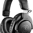 Audio-Technica ATH-M20xBT Wireless Over-Ear Headphones, Black