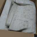 Area Rug 6x9 Washable Rug, Vintage Boho Medallion Rugs Non-Slip Soft Low Pile Large Distressed Rug Indoor Retro Carpet for Living Room Bedroom Dining Room Home Office (Beige, 6'x9')