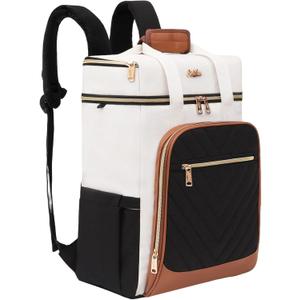 Backpack Coolers Insulated Leak Proof for Women Men, 35 Cans Large Capacity Waterproof Cooler Backpack, Soft Portable Cooler Bag for Beach Travel Camping Picnic Work