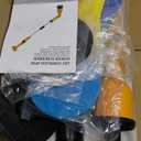 Electric Spin Scrubber, 1000RPM Cordless Power Cleaning Brush with 8 Brush Heads, Adjustable Extension Arm, for Bathroom/Tub/Tile/Floor(Bare Tool)