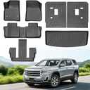 Floor Mats for GMC Acadia 6 Passenger (Not for 7 Seat) 2017-2023