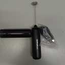 SIMPLETaste Rechargeable Milk Frother Wand Handheld, Dual Coil Whisk Head Drink Mixer, USB-C Electric Whisk with Stainless Steel Whisk for Coffee, Lattes, Cappuccino, Matcha, Hot Chocolate& Creamer