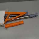 wlich 2-in-1 Air Broom, 180 Rotating 54 Inch Adjustable Silicone Rubber Broom Includes 2 Scraping Strips, Sweep and Silicone Tools with Long Handle for Cleaning Bathrooms,Glass,Tiles,Pet Hair