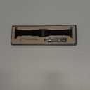 V.R.HOPE Resin Watch Band Compatible with Apple Watch Band for Women 42mm 44mm 45mm 46mm49mm Tortoise Fashion Lightweight Bracelet Strap for iWatch Series Ultra3/11/10/9/8/7/6/5/4/3/2/1/SE3(Black)