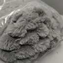 Eastsora Heated Blanket Throw 50" x 60" Soft Ribbed Faux Fur Flannel Fast Heating 12 Heat Levels 1–12H Timer & Overheat Protection & Auto ShutOff & ETL FCC & Machine Washable Heated Throw