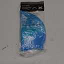 Sporti Silicone Swim Cap for Women & Men, Adult, Vibrant Lightweight Swimming, Non-Slip, Easy Wear, Removal, Protects Hair (Jellyfish - Blue)
