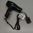 Revlon Compact Hair Dryer | 1875W Lightweight Design, Perfect for Travel, (Black)