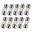 BOJACK Mini Fuse 3.6x10 mm 2.5 A 2.5 amp 125 V 125 Volt 0.14x0.39 Inch F2.5AL125V Fast Blow Glass Fuses (Pack of 10)