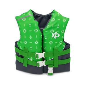 X2O Child Closed-Sided Life Vest, 30lbs - 50lbs, Green