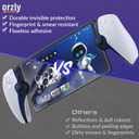 Orzly Glass Screen Protector for Playstation Portal Remote Player Handheld Accessories (Pack of 4) - Tempered Glass Life time Edition