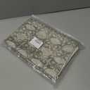 DOMVITUS Floral Pillow Covers 24x24 Decorative Throw Pillow Covers Floral Block Print Farmhouse Vintage Pillow Cover for Living Room Couch Bed Sage Green 1PC