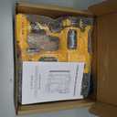 Cordless 2" Brad Nailer Compatible with Dewalt 20V Battery (No Battery), 2-in-1 Electric Nail Gun/Staple Gun, 18 Gauge Nail Gun Battery Powered with 1000 Nails for Wood Carpentry, 7.2LB