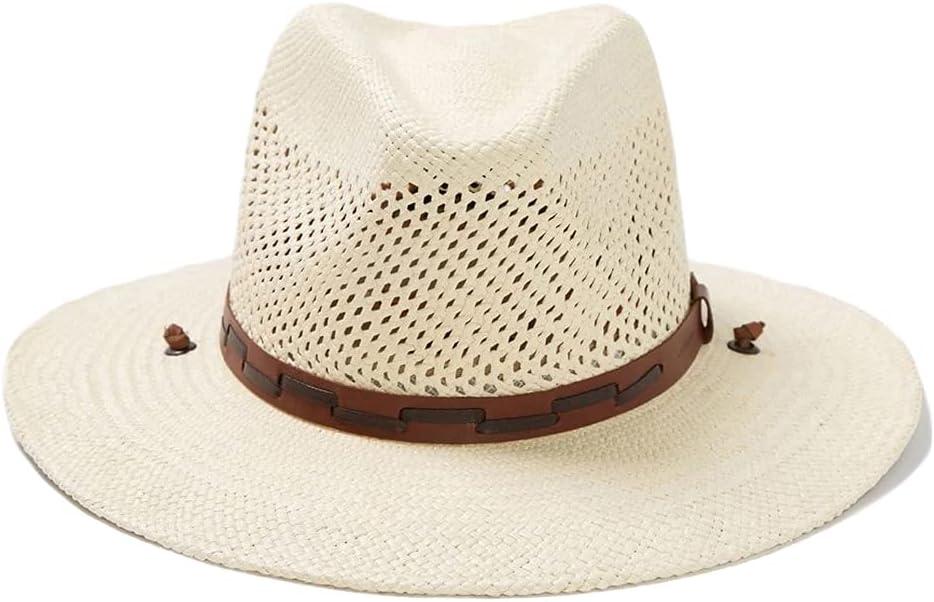 Stetson Men's Stetson Airway Vented Panama Straw Hat (XX-Large, Natural)
