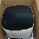 OLIXIS Air Fryer 6 Quart with Window Square Air Fryer 12-in-1 Air Fry, Roast, Reheat, Dehydrate, Bake, Steam, Fries, Custard, Chicken, Wings, Sea Food, Vegetabels,400F, White (Beige)
