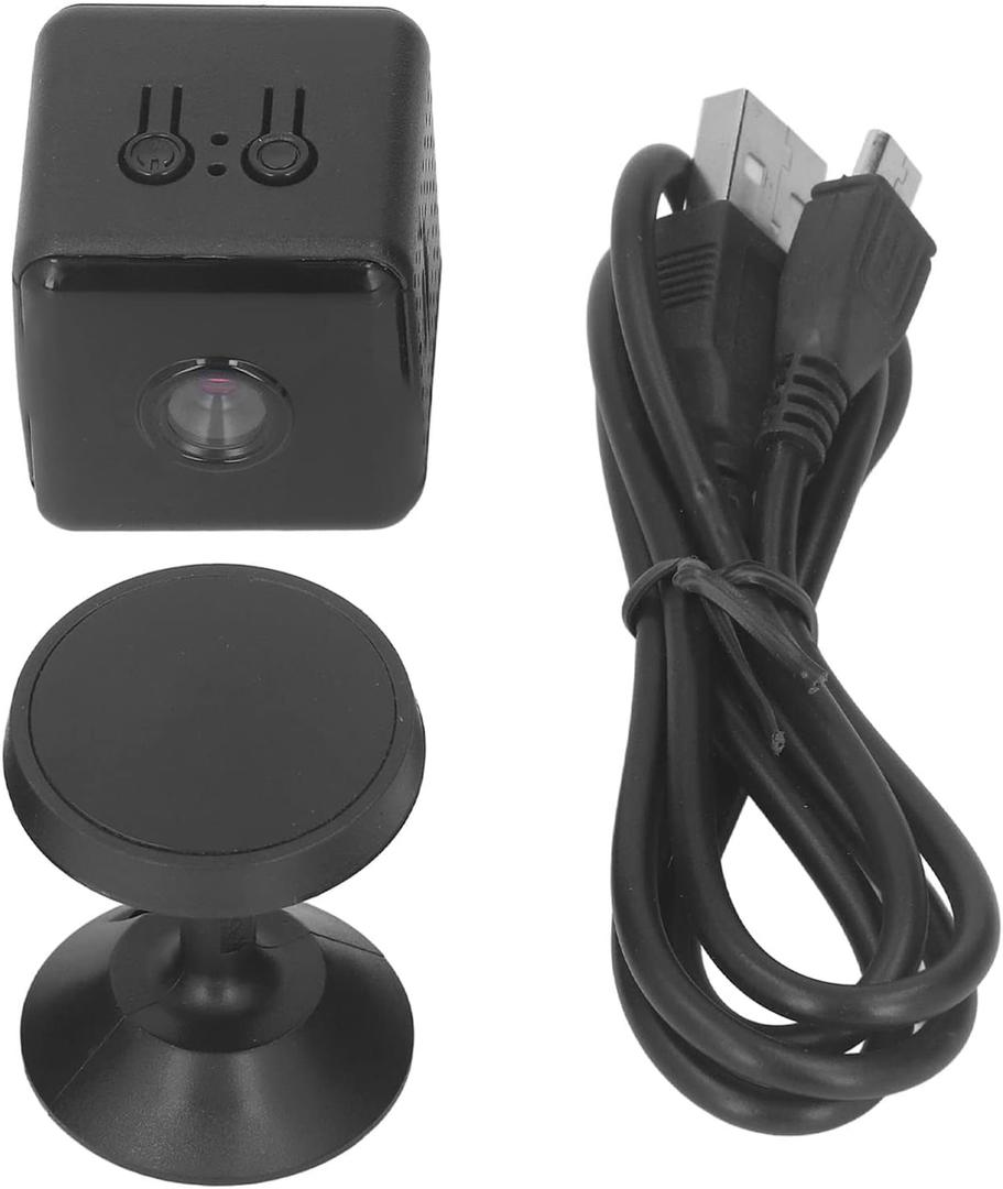 flexman Mini Security Camera, 1080P HD WiFi Home Indoor Outdoor Camera Suitable for Android iOS, Small Wireless Smart IR Night Vision Camera for Baby Pet Nanny