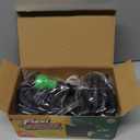 Flexi Hose Expandable Garden Hose with 8 Function Nozzle, 50FT - Lightweight Retractable Garden Hose, Water Hose - No-Kink Flexibility, 3/4 Inch Solid Brass Fittings and Double Latex Core (Black)