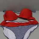 Astylish Women Push Up Two Piece Bikini Swimsuits Padded Swimwear Bathing Suit Size XXL
