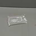 Aolcev USB C Cable 66W 2 in 1 Multi USB to USB C Fast Charging Cable 6.6FT Long Beaded Phone Charger Pearl USB Type C Charger Cord for iPhone 17 16 15 Pro Max Plus Galaxy S25 White Transparent