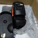 Putnen Under Desk Elliptical Machine, Electric Elliptical Leg Exerciser for Seniors with 12 Adjustable, Portable Quiet Elliptical Exercise Machine, Seated Pedal Exerciser with Remote Control (Orange)