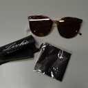 Livho Polarized Sunglasses, Retro & Oversized Shades for Women with Round Lenses