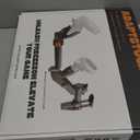 VR Gunstock for Meta Quest 2 Quest 3 Quest 3S Quest Pro  Adjustable FPS Gaming Controller Accessories with Quick Magnetic Attachment Cheek Pad for Immersive VR Gameplay (Black)